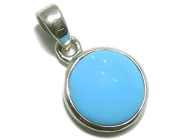 [Video][One of a kind] Kingman Turquoise AAA Pendant Silver925 NO.43