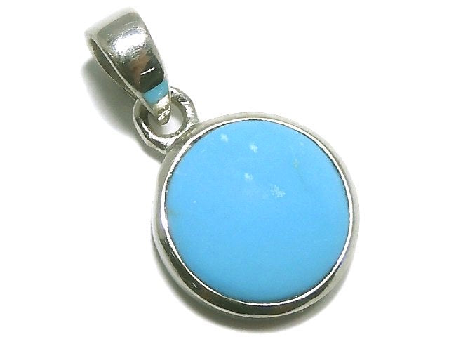 [Video][One of a kind] Kingman Turquoise AAA Pendant Silver925 NO.43