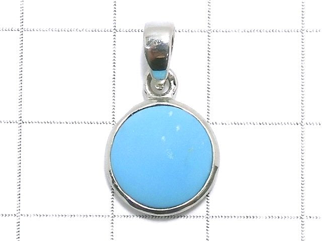 [Video][One of a kind] Kingman Turquoise AAA Pendant Silver925 NO.43