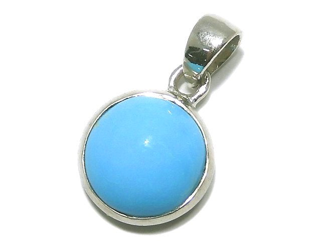 [Video][One of a kind] Kingman Turquoise AAA Pendant Silver925 NO.44