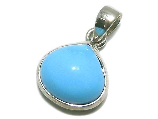 [Video][One of a kind] Kingman Turquoise AAA Pendant Silver925 NO.46