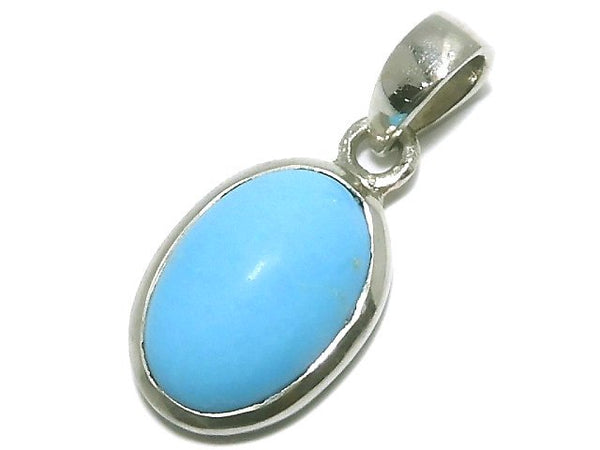 [Video][One of a kind] Kingman Turquoise AAA Pendant Silver925 NO.47