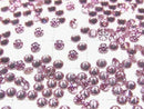 [Video] Moissanite AAA Loose stone Round Faceted 3x3mm [Purple Pink] 5pcs