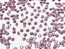 [Video] Moissanite AAA Loose stone Round Faceted 4x4mm [Purple Pink] 3pcs