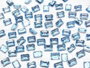 [Video] High Quality Swiss Blue Topaz AAA Loose Stone, Rectangle Faceted, 8x6mm, 1pc