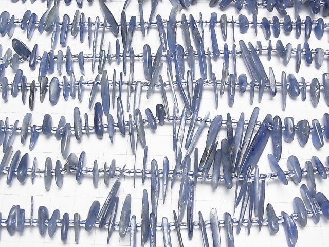 [Video]Kyanite AA Nugget Top Side Drilled Hole 1strand beads (aprx.15inch/37cm)