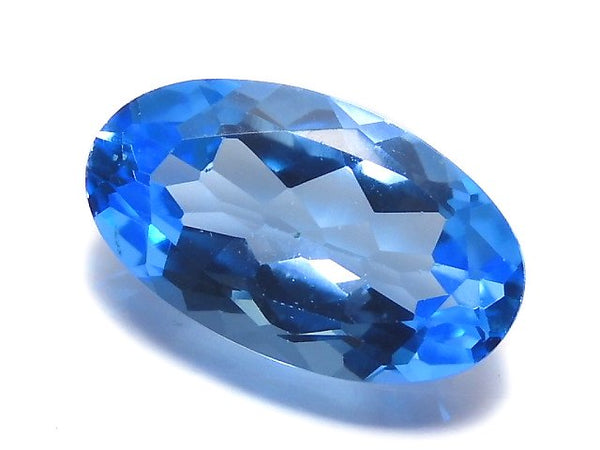 [Video][One of a kind] High Quality Swiss Blue Topaz AAA Loose stone Faceted 1pc NO.43