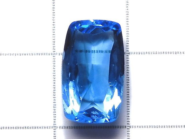 [Video][One of a kind] High Quality Swiss Blue Topaz AAA Loose stone Faceted 1pc NO.50