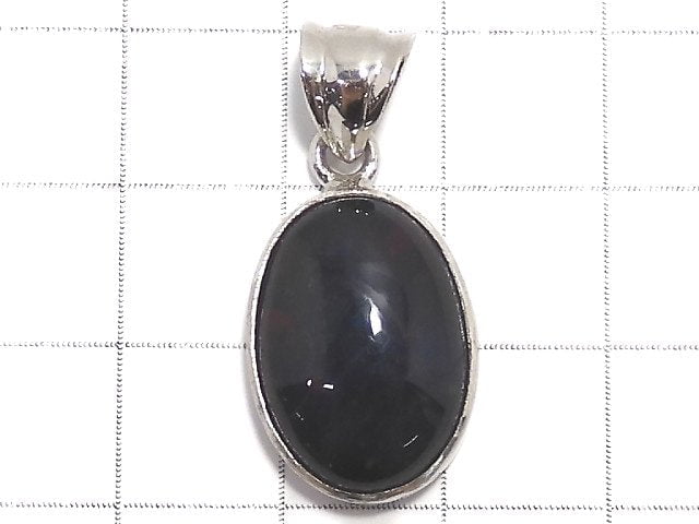 [Video][One of a kind] Black Opal AAA Pendant Silver925 NO.2