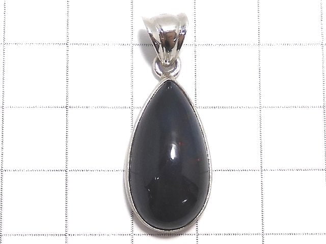 [Video][One of a kind] Black Opal AAA Pendant Silver925 NO.5