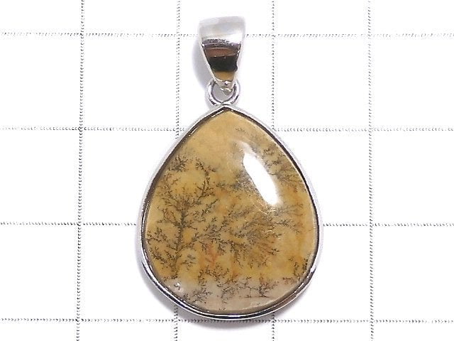 [Video][One of a kind] Dendrite Jasper Pendant Silver925 NO.31