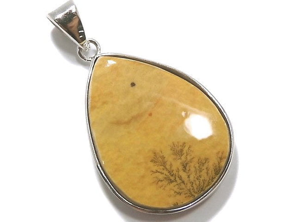 [Video][One of a kind] Dendrite Jasper Pendant Silver925 NO.32