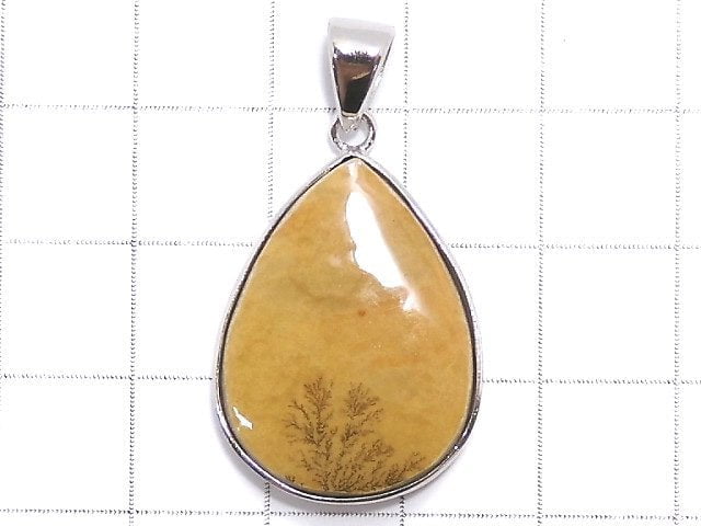 [Video][One of a kind] Dendrite Jasper Pendant Silver925 NO.32