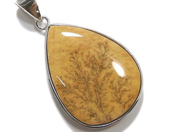 [Video][One of a kind] Dendrite Jasper Pendant Silver925 NO.33