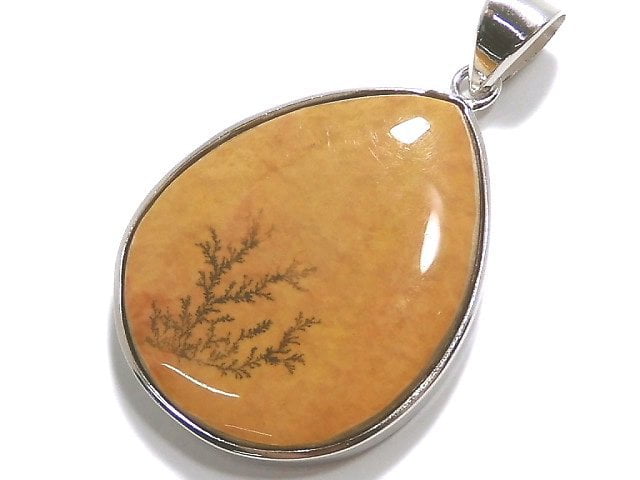 [Video][One of a kind] Dendrite Jasper Pendant Silver925 NO.35