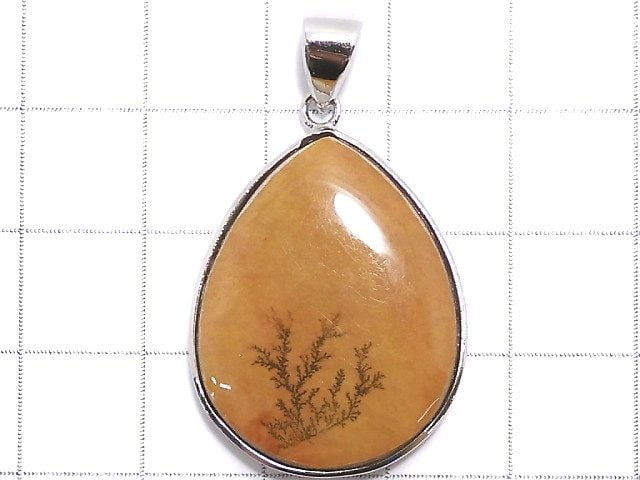 [Video][One of a kind] Dendrite Jasper Pendant Silver925 NO.35