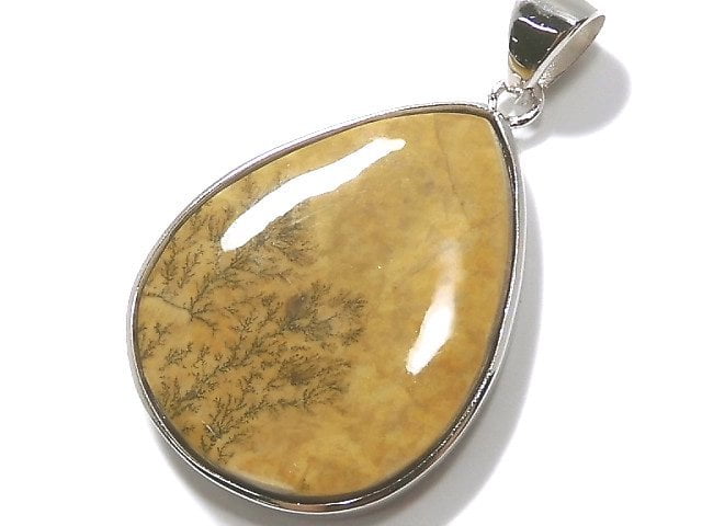 [Video][One of a kind] Dendrite Jasper Pendant Silver925 NO.37