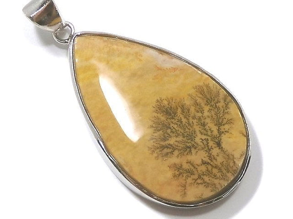 [Video][One of a kind] Dendrite Jasper Pendant Silver925 NO.38