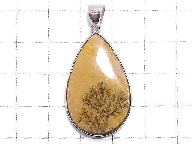 [Video][One of a kind] Dendrite Jasper Pendant Silver925 NO.38