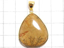 [Video][One of a kind] Dendrite Jasper Pendant 18KGP NO.43