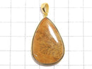 [Video][One of a kind] Dendrite Jasper Pendant 18KGP NO.46