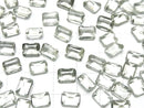 [Video]High Quality Green Amethyst AAA Loose stone Rectangle Faceted 8x6mm 3pcs