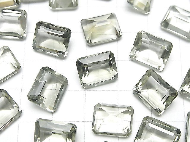 [Video]High Quality Green Amethyst AAA Loose stone Rectangle Faceted 12x10mm 1pc