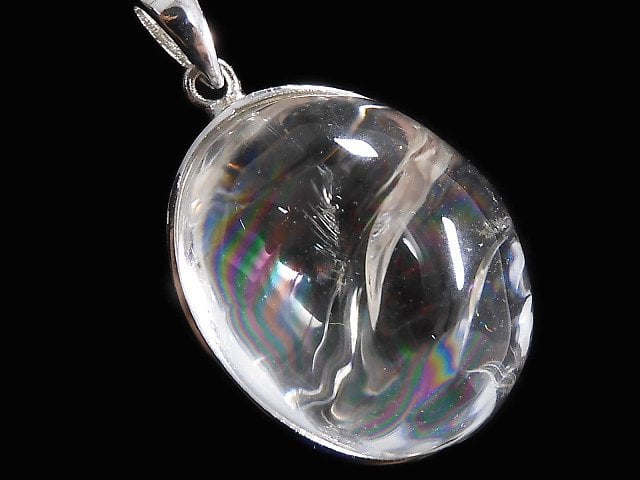 [Video][One of a kind] Iris Quartz AAA- Pendant Silver925 NO.30