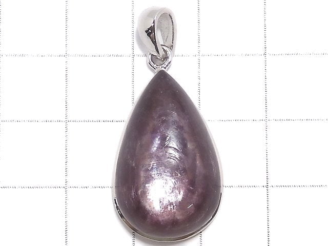 [Video][One of a kind] Lepidolite AAA Pendant Silver925 NO.33