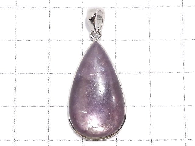 [Video][One of a kind] Lepidolite AAA Pendant Silver925 NO.39