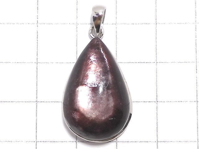 [Video][One of a kind] Lepidolite AAA Pendant Silver925 NO.40