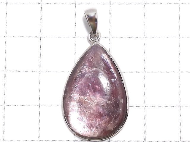 [Video][One of a kind] Lepidolite AAA Pendant Silver925 NO.41