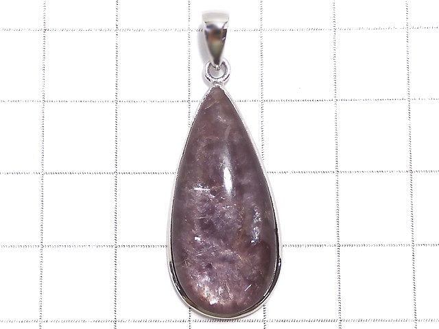 [Video][One of a kind] Lepidolite AAA Pendant Silver925 NO.43