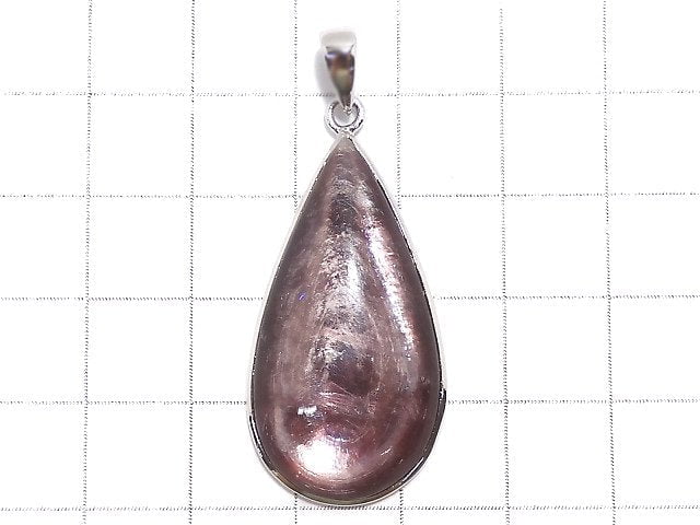 [Video][One of a kind] Lepidolite AAA Pendant Silver925 NO.44