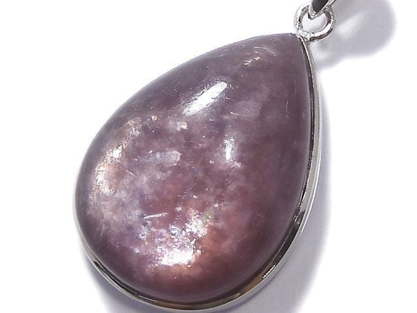 [Video][One of a kind] Lepidolite AAA Pendant Silver925 NO.45