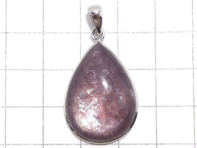 [Video][One of a kind] Lepidolite AAA Pendant Silver925 NO.45