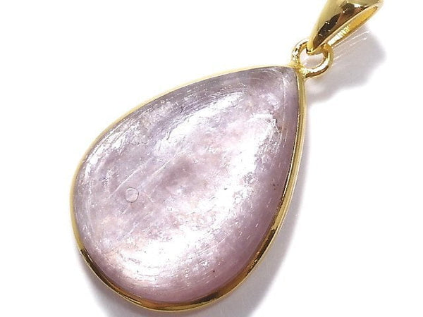 [Video][One of a kind] Lepidolite AAA Pendant 18KGP NO.52