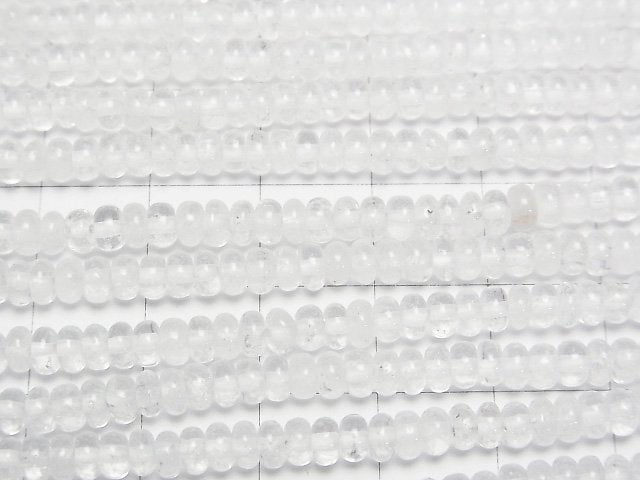 [Video] Crystal AA++ Roundel 4x4x2mm 1strand beads (aprx.15inch/36cm)