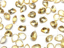 [Video]High Quality Citrine AAA Loose stone Pear shape Faceted 8x6mm 5pcs