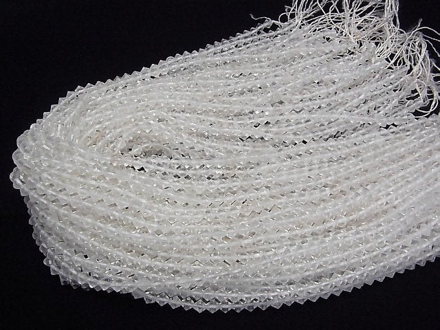 [Video]High Quality! Crystal AA++ Abacus Cut 5x5x5mm 1strand beads (aprx.15inch/37cm)