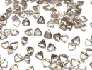 [Video]High Quality Smoky Quartz AAA Loose stone Triangle Faceted 4x4mm [Light color] 10pcs