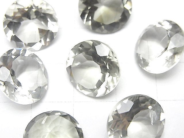 [Video]High Quality Green Amethyst AAA Loose stone Round Faceted 14x14mm 1pc