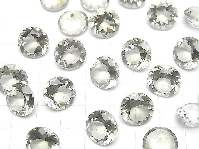 [Video]High Quality Green Amethyst AAA Loose stone Round Faceted 14x14mm 1pc