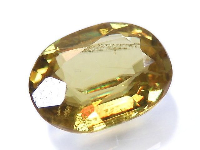 [Video][One of a kind] High Quality Sphene AAA Loose stone Faceted 1pc NO.91