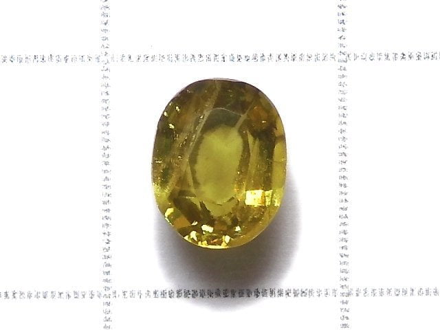 [Video][One of a kind] High Quality Sphene AAA Loose stone Faceted 1pc NO.91