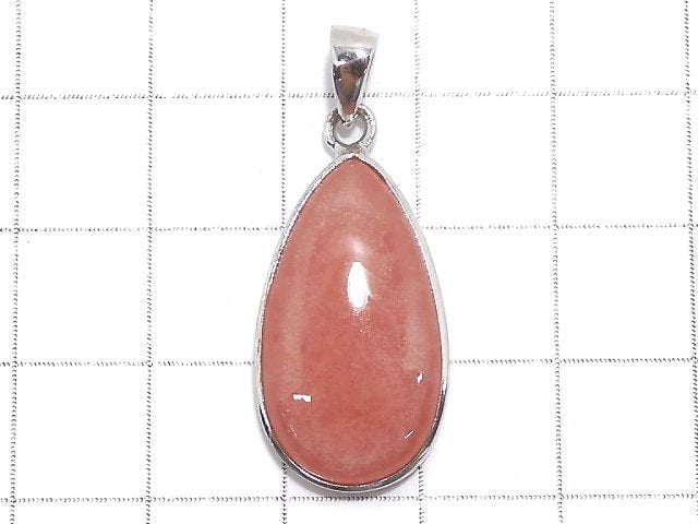 [Video][One of a kind] Rhodochrosite AAA Pendant Silver925 NO.21