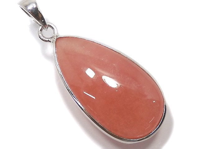 [Video][One of a kind] Rhodochrosite AAA Pendant Silver925 NO.24