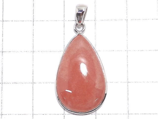 [Video][One of a kind] Rhodochrosite AAA Pendant Silver925 NO.25