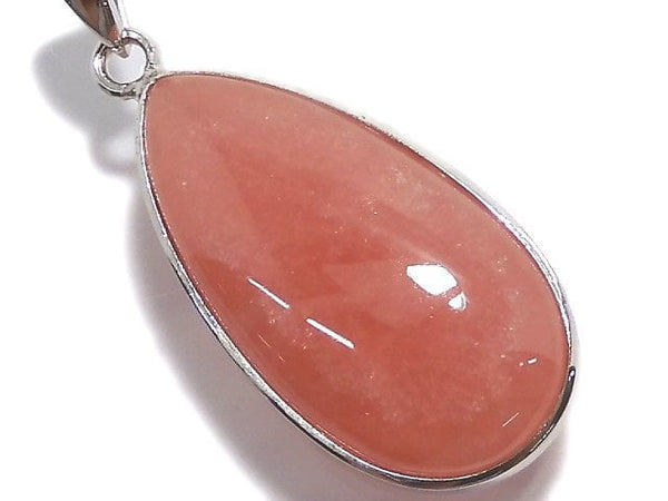 [Video][One of a kind] Rhodochrosite AAA Pendant Silver925 NO.28