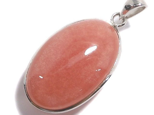 [Video][One of a kind] Rhodochrosite AAA Pendant Silver925 NO.29